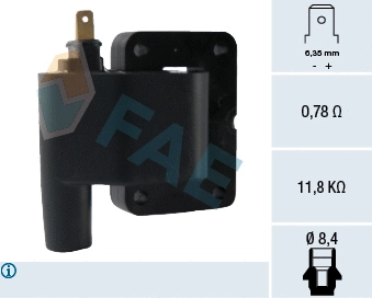Bobine d'allumage FAE 80315