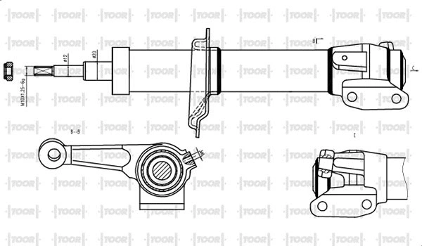 Amortisseur TOOR SG11040