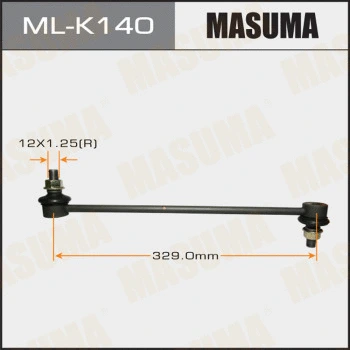 Entretoise/tige, stabilisateur MASUMA ML-K140