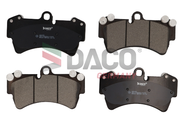 Kit de plaquettes de frein, frein à disque DACO Germany 320225