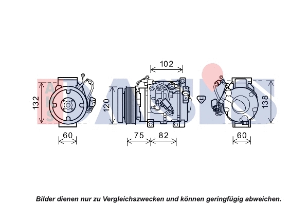 Compresseur, climatisation AKS DASIS 852699N