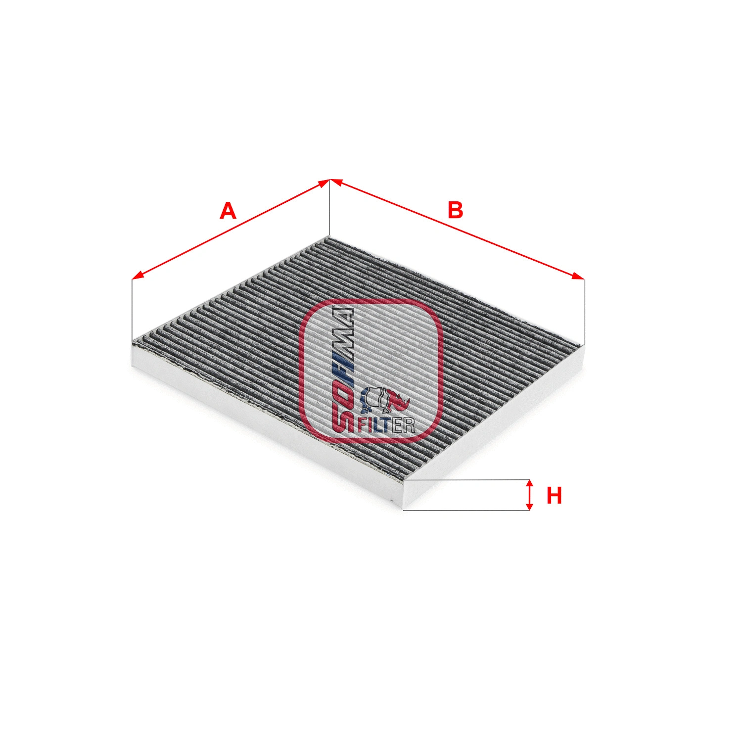 Filtre, air de l'habitacle SOFIMA S 4273 CA
