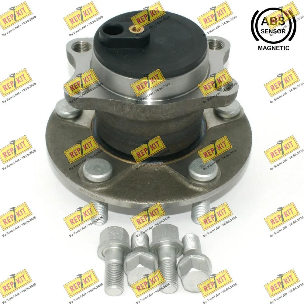 Kit de roulements de roue REPKIT RKB2674