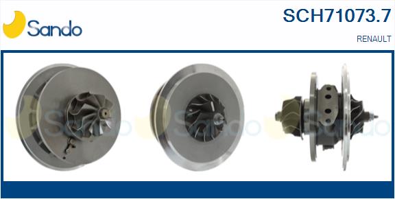 Groupe carter, turbocompresseur SANDO SCH71073.7