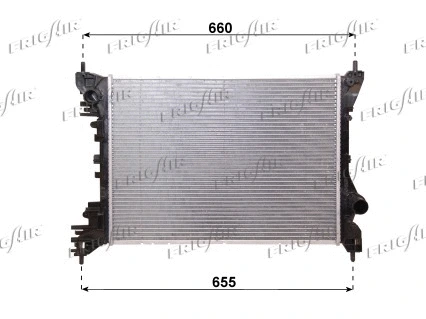 Radiateur, refroidissement du moteur FRIGAIR 0113.3022