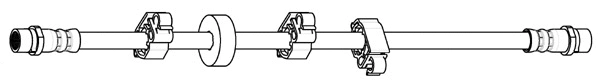 Flexible de frein CEF 512667