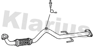 Tuyau d'échappement KLARIUS 150563