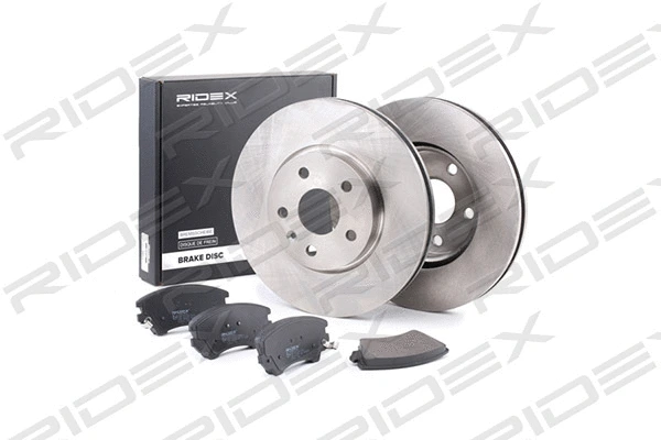 Kit de freins, frein à disques RIDEX 3405B0284