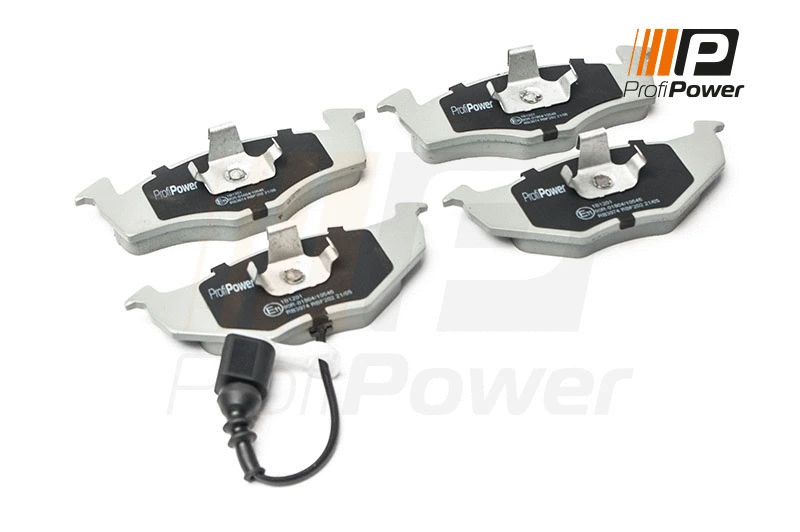 Kit de plaquettes de frein, frein à disque ProfiPower 1B1201