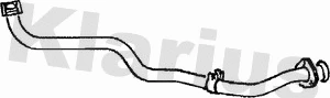 Tuyau d'échappement KLARIUS 130014
