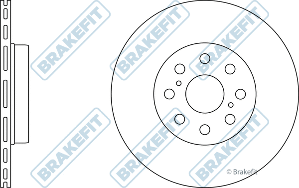 Disque de frein APEC SDK6437