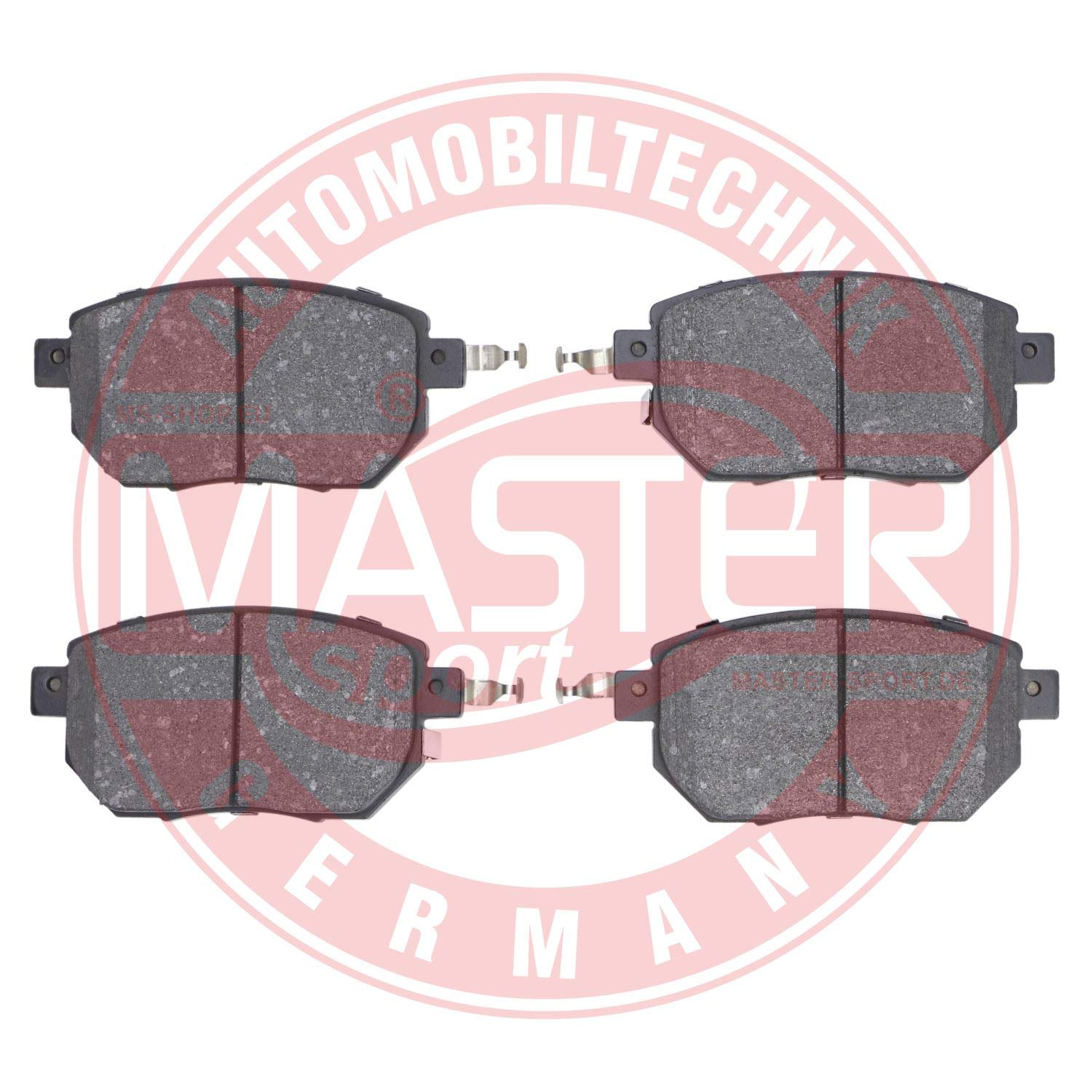 Kit de plaquettes de frein, frein à disque MASTER-SPORT GERMANY 13046134162N-SET-MS