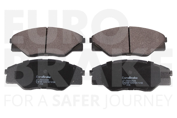 Kit de plaquettes de frein, frein à disque EUROBRAKE 5502224598