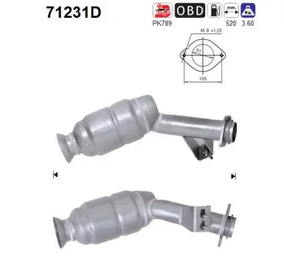 Catalyseur AS 71231D