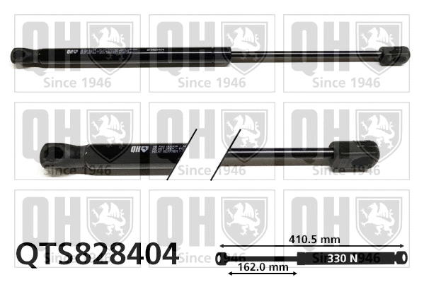 Vérin, capot-moteur QUINTON HAZELL QTS828404