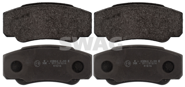 Kit de plaquettes de frein, frein à disque SWAG 62 11 6047