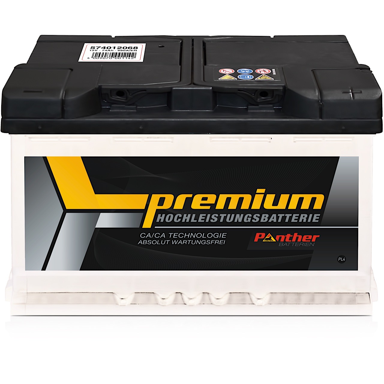Batterie de démarrage PANTHER-BATTERIEN SB.5741200