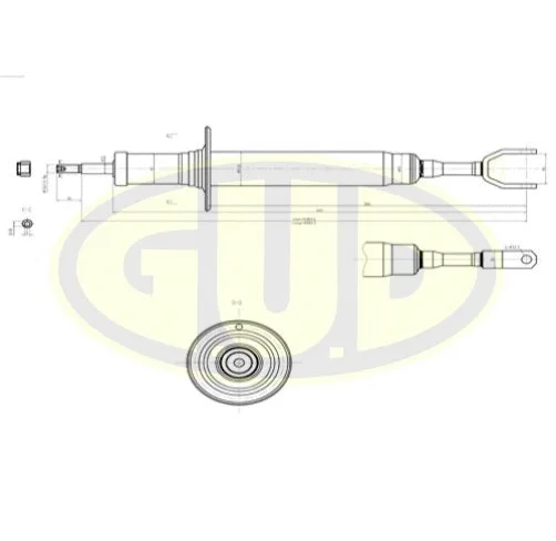 Amortisseur G.U.D. GSA341822