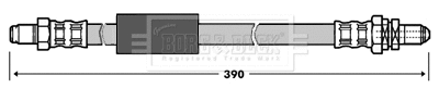 Flexible de frein BORG & BECK BBH7328