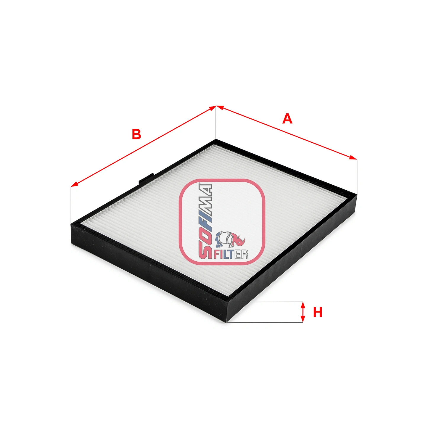 Filtre, air de l'habitacle SOFIMA S 3334 C