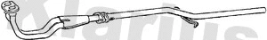 Tuyau d'échappement KLARIUS 130212