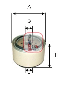 Filtre à carburant SOFIMA S 2410 NR