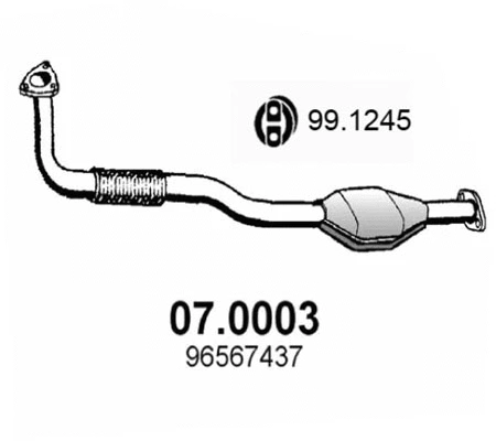 Catalyseur ASSO 07.0003