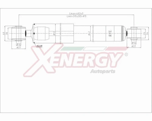 Amortisseur AP XENERGY X810551