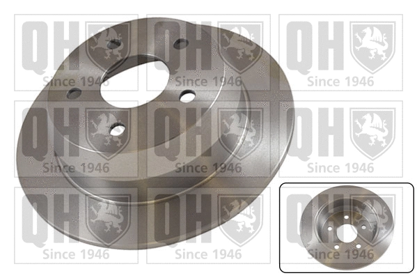 Disque de frein QUINTON HAZELL BDC5399