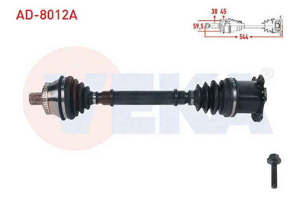 Arbre de transmission VEKA AD-8012A