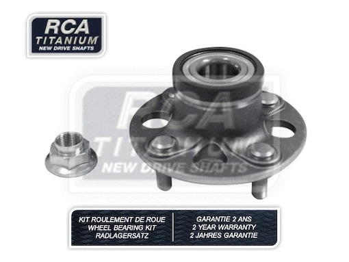 Kit de roulements de roue RCA FRANCE RCAK1525