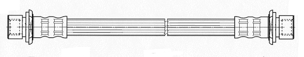 Flexible de frein CEF 512368
