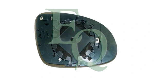 Verre de rétroviseur, rétroviseur extérieur EQUAL QUALITY RD01469