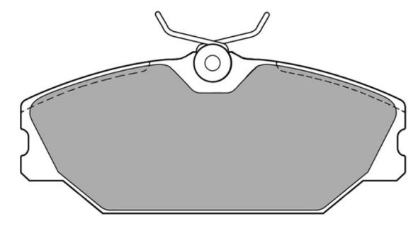 Kit de plaquettes de frein, frein à disque FREMAX FBP-0509-01