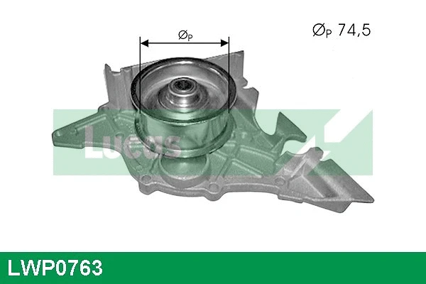 Pompe à eau, refroidissement du moteur LUCAS LWP0763