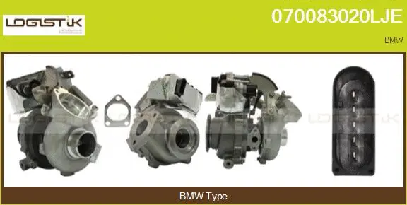 Turbocompresseur, suralimentation LGK 070083020LJE