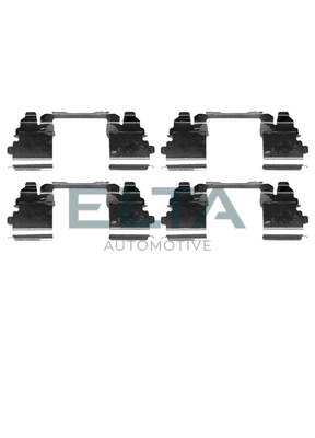 Kit d'accessoires, plaquette de frein à disque ELTA AUTOMOTIVE EA8548