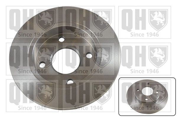 Disque de frein QUINTON HAZELL BDC4577