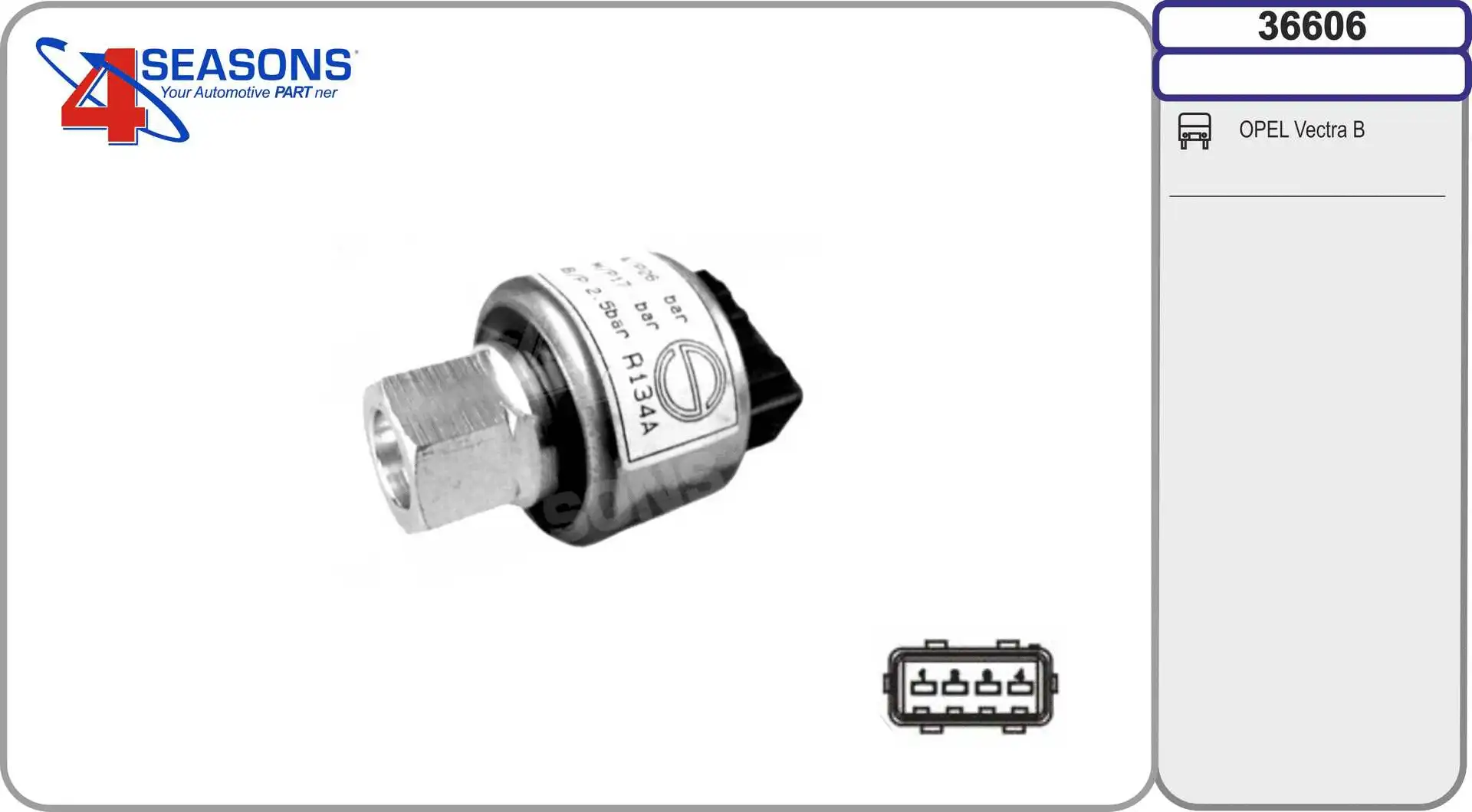 Pressostat, climatisation AHE 36606