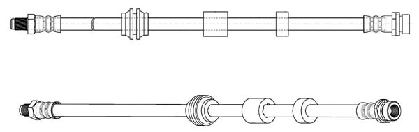 Flexible de frein CEF 512764