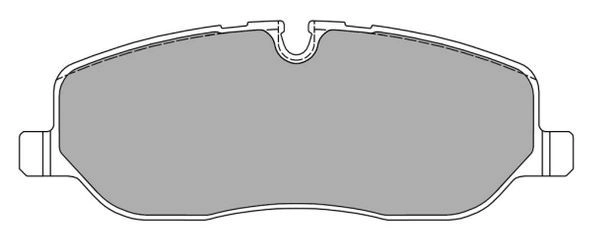 Kit de plaquettes de frein, frein à disque FREMAX FBP-1566