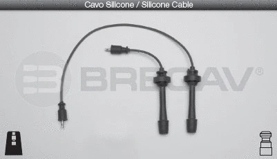 Kit de câbles d'allumage BRECAV 32.524