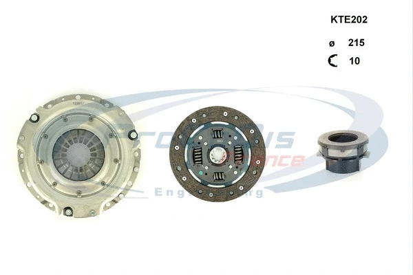 Kit d'embrayage PROCODIS FRANCE KTE202