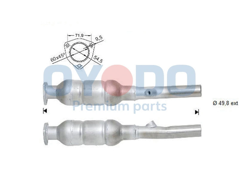 Catalyseur Oyodo 10N0037-OYO