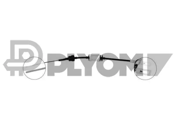 Tirette à câble, commande d'embrayage PLYOM P018940