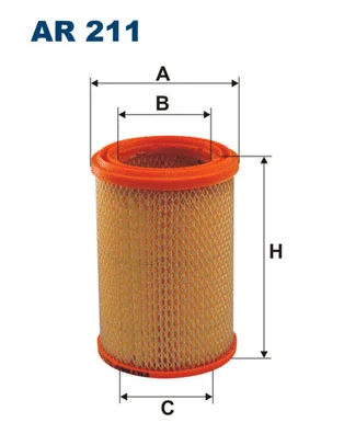 Filtre à air FILTRON AR 211