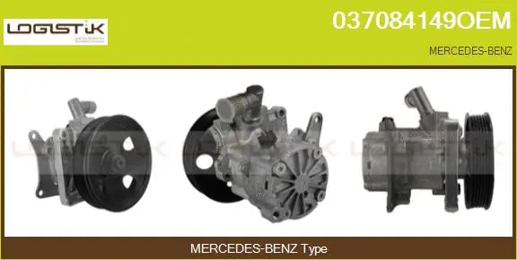 Pompe hydraulique, direction LGK 037084149OEM