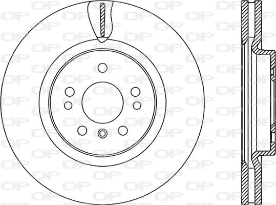 Disque de frein OPEN PARTS BDR2295.20