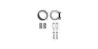 Kit d'assemblage, catalyseur HJS 82 14 1886