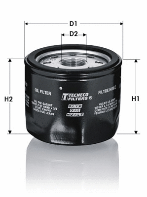Filtre à huile TECNECO FILTERS OL1302